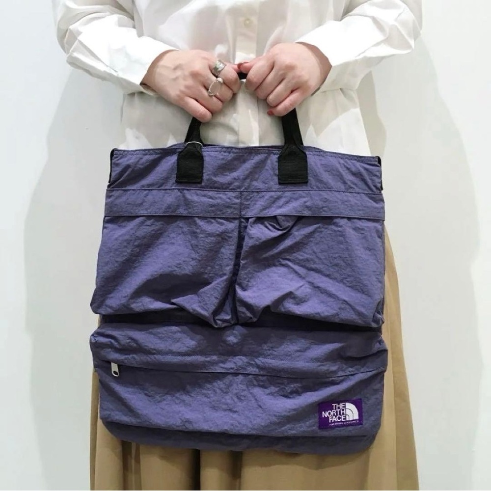 THE NORTH FACE PURPLE LABEL Cordura Ripstop Nylon 2-Way Bag Helmet Tote Sling